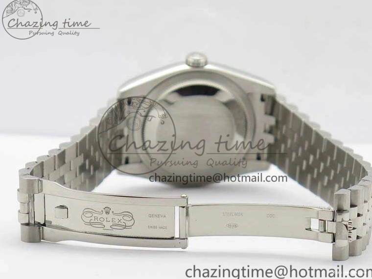 0201 DateJust 36mm SS 116200 ARF 1:1 Best Edition Blue Roman Dial On 904L SS Jubilee Bracelet SA GoodFit 3520